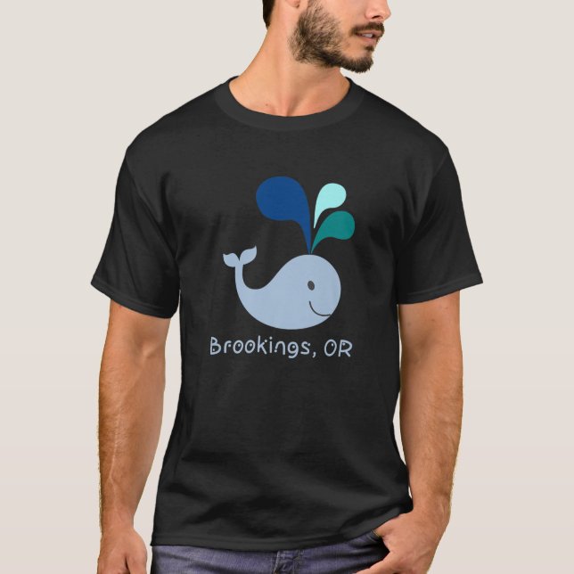 Camiseta Cartoon de Borokings Oregon Cute Lover (Frente)