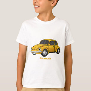 Camiseta Cartoon de carro clássico