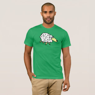 Camiseta Cartoon de Design de ovelha