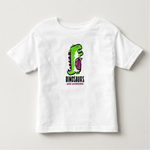 Camiseta Cartoon de Dinossauro