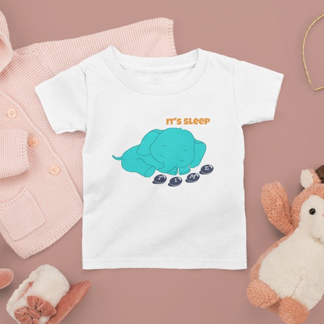 Camiseta Cartoon de Elefante Multicoloração (little boy, girl or mom. anyone loves this shirt for special elephant lovers.)