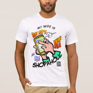 Camiseta Cartoon de Esposa Ataque EDS