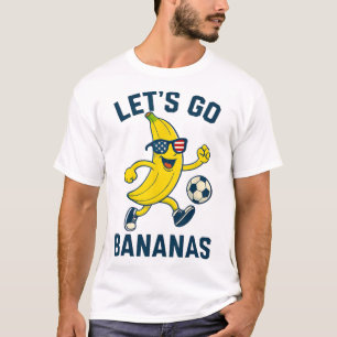 Camiseta Cartoon de Futebol da Nana Engraçada Chutando Band