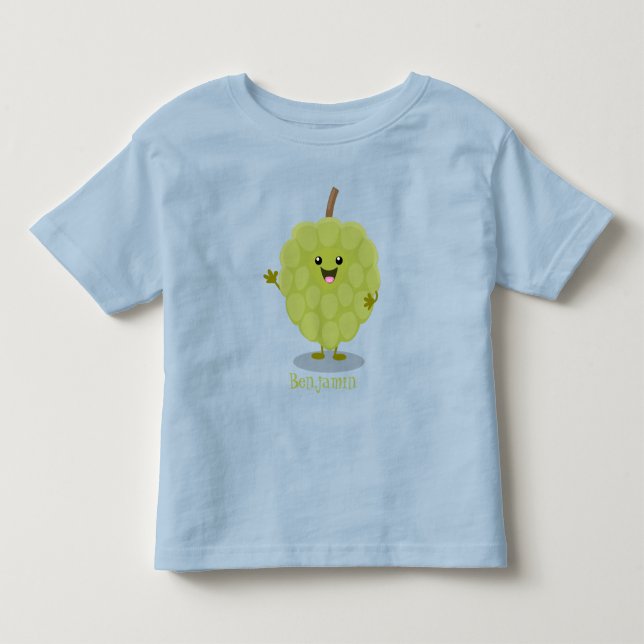 Camiseta Cartoon de maçã-pastelaria (Frente)