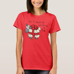 Camiseta Cartoon de Natal Engraçado Feriado