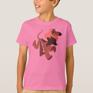 Camiseta Cartoon de Palhaço de Cartoon Afegão Crianças de C