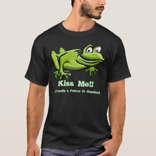 Camiseta Cartoon de Sapo Verde