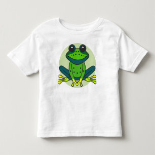 Camiseta Cartoon de Sapo Verde