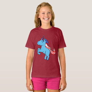 Camiseta Cartoon de Sinalizador Mane, Patriótico do Unicó