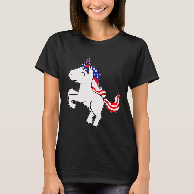 Camiseta Cartoon de Sinalizador Maneiro do Unicorn Off Whit (Frente)