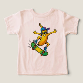 Camiseta Cartoon de skate Banana