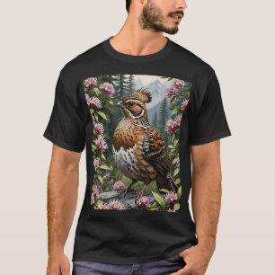 Camiseta Cartoon De Um Agrupamento Rachado, Circundado Por 