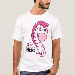Camiseta Cartoon de zebra