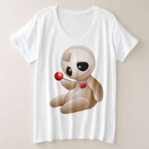 Camiseta Cartoon Doll Voodoo Apaixonado