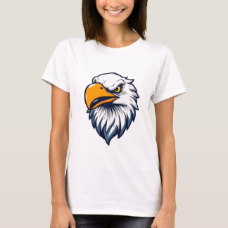 Camiseta Cartoon Eagle Impressão Design