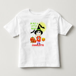 Camiseta Cartoon Engraçado Bruxa Maldita Halloween