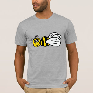 Camiseta Cartoon Engraçado de Abelha ou Hornet