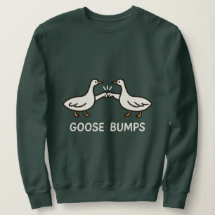Camiseta Cartoon Engraçado Ganso Bumps   Fist Bump Geese An