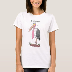 Camiseta Cartoon engraçado marabou