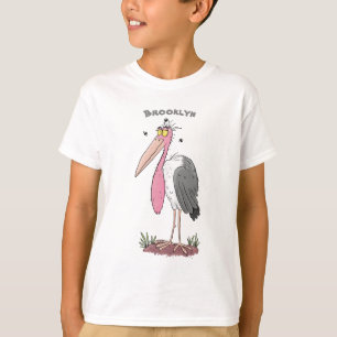Camiseta Cartoon engraçado marabou