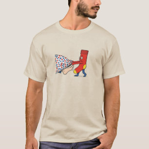 Camiseta Cartoon Engraçado   Presente de sono em tempo de d