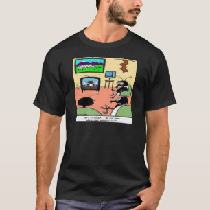Camiseta Cartoon Ensino dos Pais