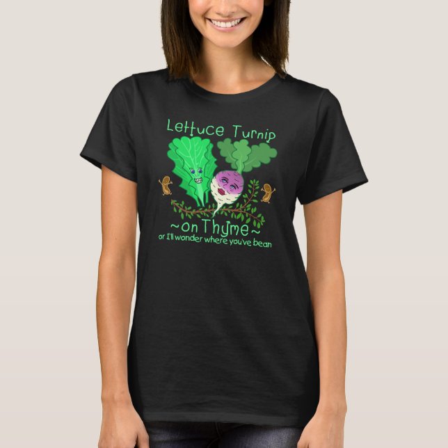 Camiseta Cartoon Envernado Envernado Timo Vegetal (Frente)