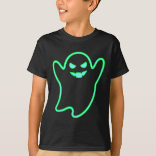 Camiseta Cartoon estilo neon Ghost Halloween Tee