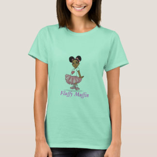 Camiseta Cartoon Fluffy Muffin, Fluffy Muffin