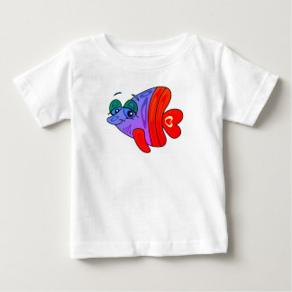 Camiseta cartoon funny fish