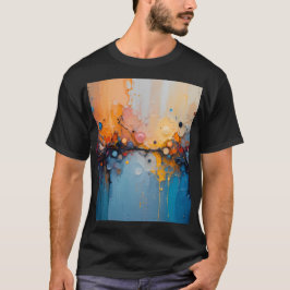 Camiseta Cartoon Galleon Sailing on Blue Water