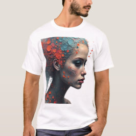 Camiseta Cartoon Galleon Sailing on Blue Water