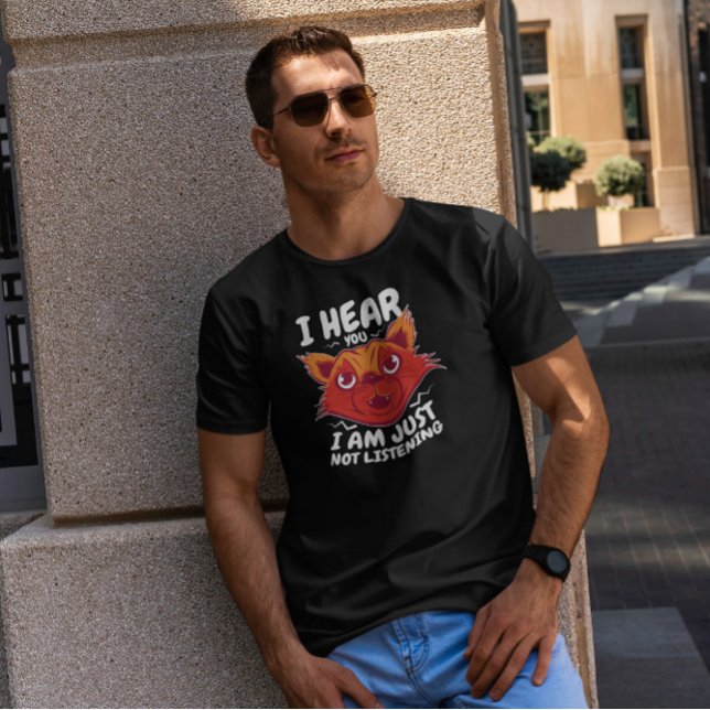 Camiseta Cartoon Gato Animal Engraçado (Criador carregado)