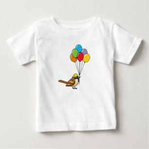 Camiseta Cartoon Gelado com Balões