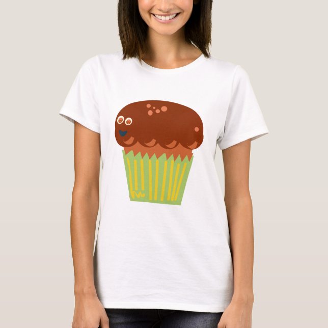 Camiseta Cartoon Giant Muffin (Frente)