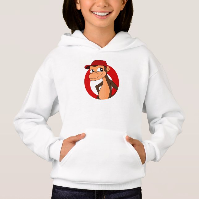Camiseta Cartoon hoodie (Frente)