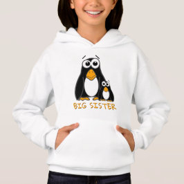Camiseta Cartoon Irmã Pinguim Irmã Bonita
