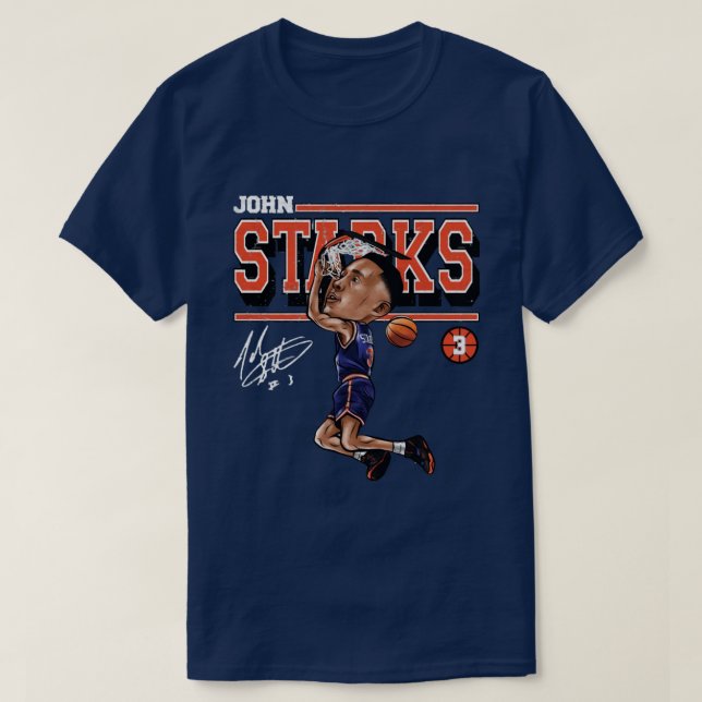 Camiseta Cartoon John Starks (Frente do Design)