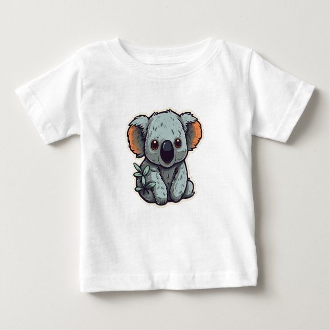 CAMISETA CARTOON KOALA BEAR (Frente)