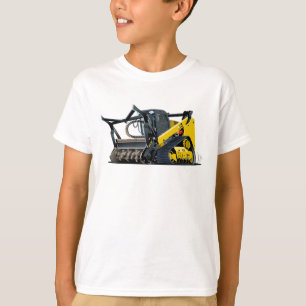 Camiseta Cartoon Land Clearing Mulcher