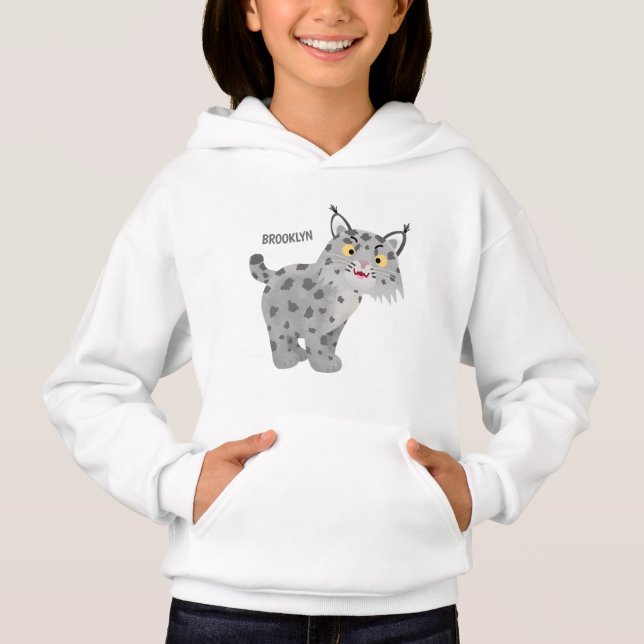 Camiseta Cartoon lince lince de lince (Frente)