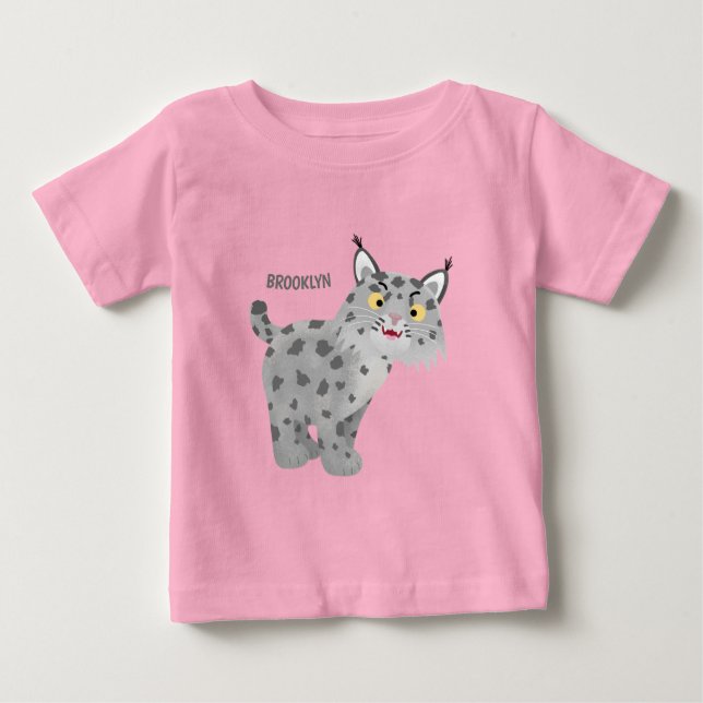 Camiseta Cartoon lince lince de lince (Frente)