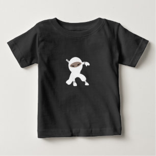 Camiseta Cartoon Little Ninja Warrior