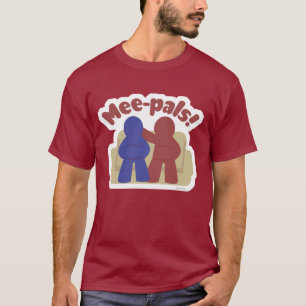 Camiseta Cartoon "Meals Funny Meple Gamer Friends"