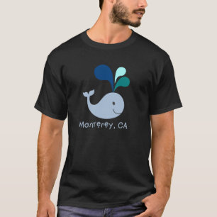 Camiseta Cartoon Monterey California Cute Whale Lover