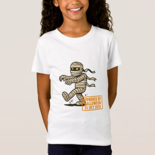 Camiseta Cartoon Mummy - Aprovado pelo Halloween