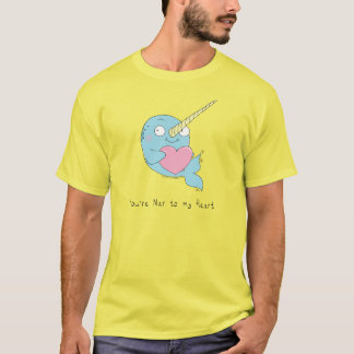 Camiseta Cartoon Narwhal Cute
