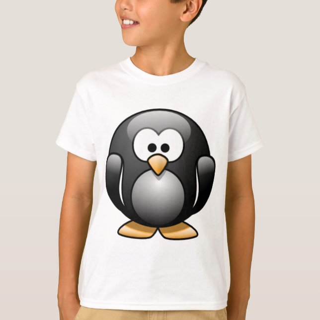 Camiseta Cartoon Penguin (Frente)