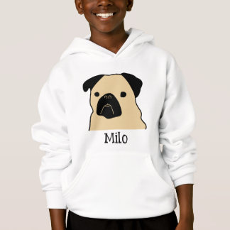 Camiseta Cartoon Pug Face