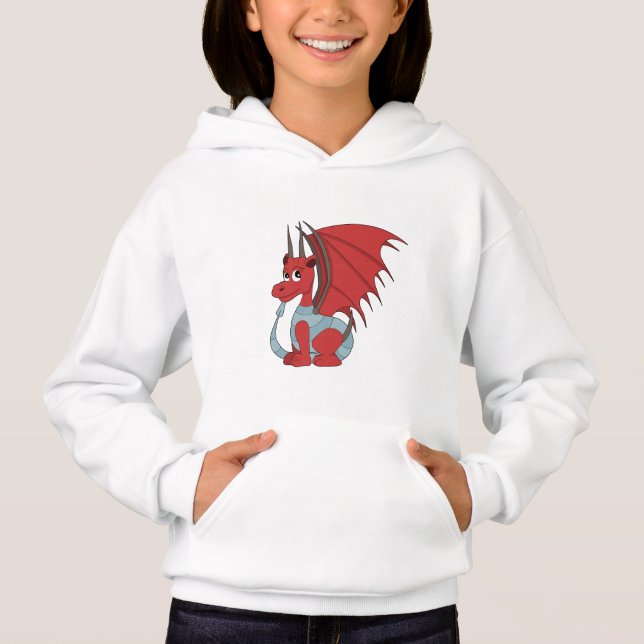 Camiseta Cartoon Red Dragon (Frente)